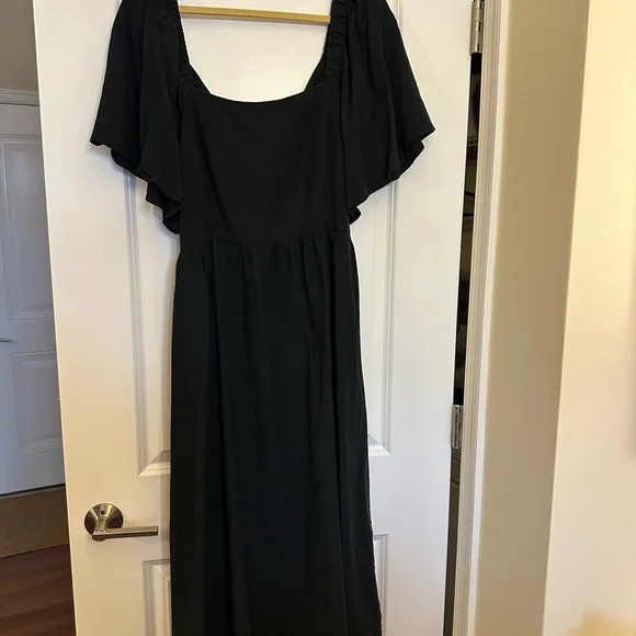 strapless maxi dress navy Rayna Strapless Striped Maxi Dress